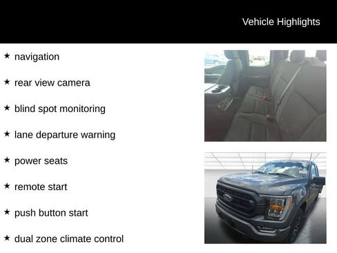 Used 2023 Ford F150 XLT w/ Equipment Group 302A High AWD/4WD image 10