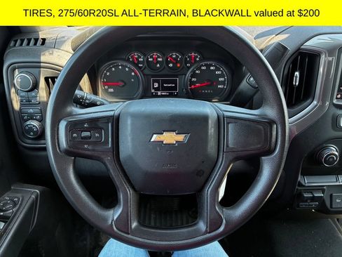 Used 2021 Chevrolet Silverado 1500 Custom w/ LPO, Dark Essentials Package AWD/4WD image 7