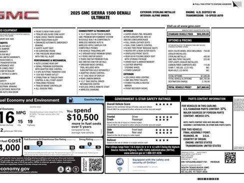 Used 2025 GMC Sierra 1500 Denali Ultimate AWD/4WD image 7