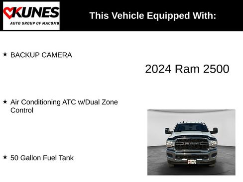 Used 2024 RAM 2500 Tradesman w/ Chrome Appearance Group AWD/4WD image 3