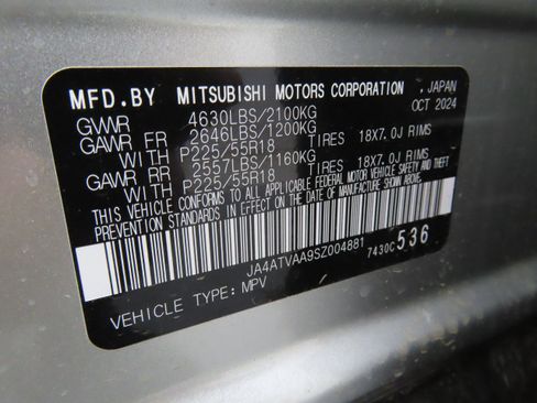 New 2025 Mitsubishi Eclipse Cross LE image 26