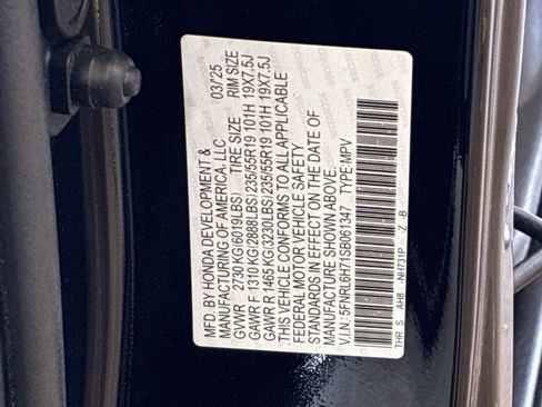Certified 2025 Honda Odyssey Sport-L image 38