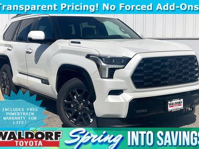 New 2026 Toyota Sequoia Platinum