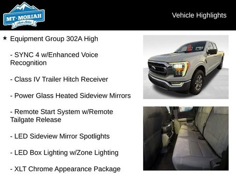 Used 2021 Ford F150 XLT w/ Equipment Group 302A High image 4