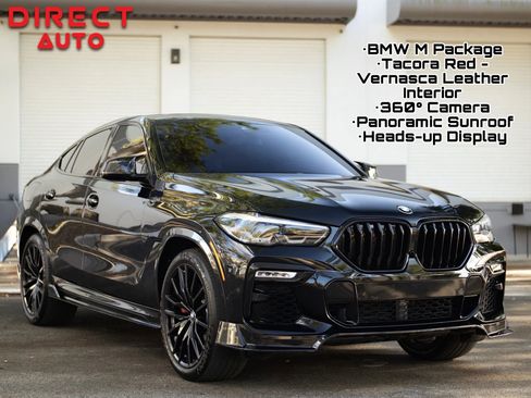 Used 2021 BMW X6 sDrive40i w/ M Sport Package image 1