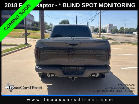 Used 2018 Ford F150 Raptor w/ Equipment Group 802A Luxury AWD/4WD image 5