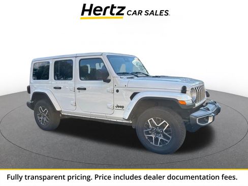 Used 2025 Jeep Wrangler Unlimited Sahara AWD/4WD image 1
