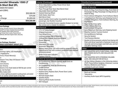 Used 2023 Chevrolet Silverado 1500 LT AWD/4WD image 15