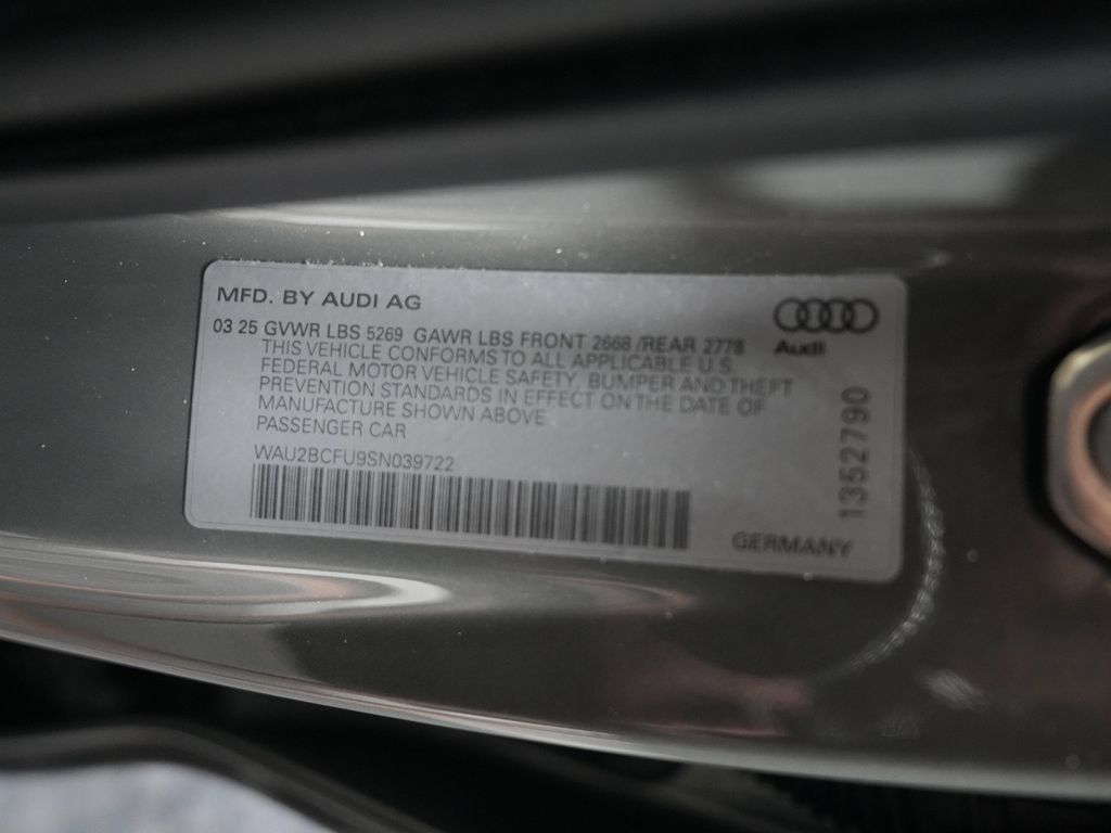 Used 2025 Audi A5 2.0T Premium Plus w/ Premium Plus AWD/4WD image 15