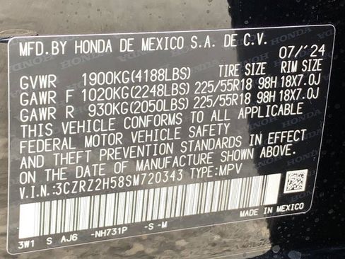Used 2025 Honda HR-V Sport image 46