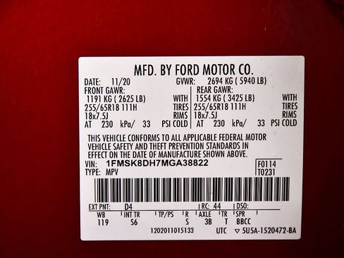 Used 2021 Ford Explorer XLT w/ Equipment Group 202A AWD/4WD image 15