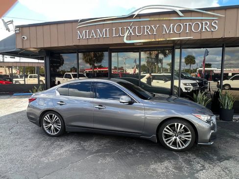Used 2022 INFINITI Q50 Sensory RWD image 1