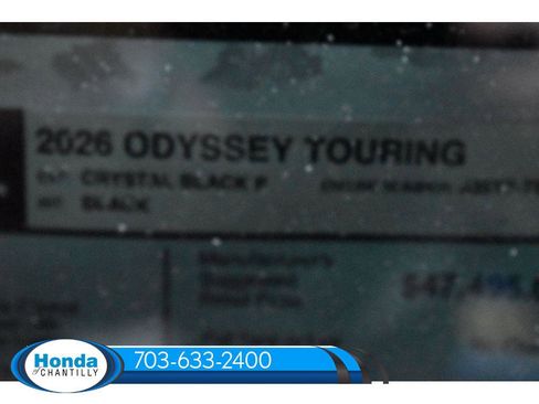 New 2026 Honda Odyssey Touring image 38