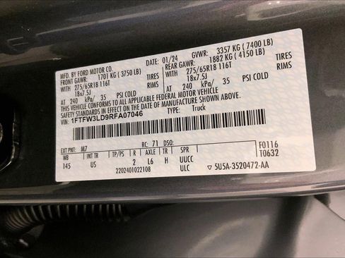 Used 2024 Ford F150 XLT w/ Equipment Group 302A MID image 31