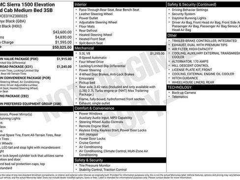Used 2019 GMC Sierra 1500 Elevation w/ Elevation Value Package AWD/4WD image 28