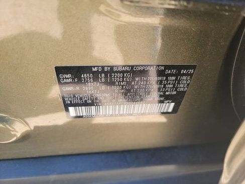 Used 2025 Subaru Outback Touring AWD/4WD image 11