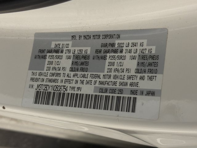 Used 2022 MAZDA CX-9 Grand Touring AWD/4WD image 11