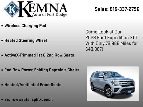 Used 2023 Ford Expedition XLT AWD/4WD image 25