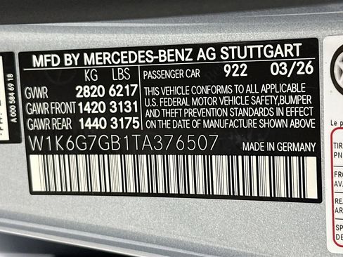New 2026 Mercedes-Benz S 580 4MATIC Sedan image 34