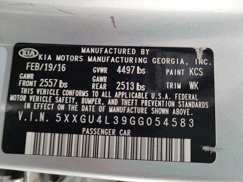 Used 2016 Kia Optima EX FWD image 33