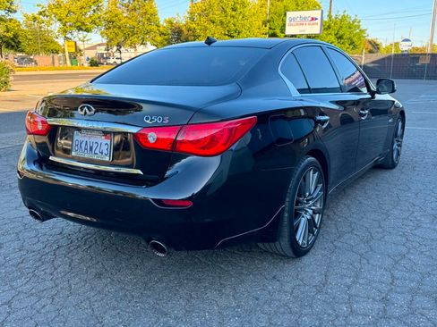 Used 2016 INFINITI Q50 Red Sport 400 RWD image 2