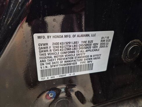 Used 2019 Honda Passport Sport image 15
