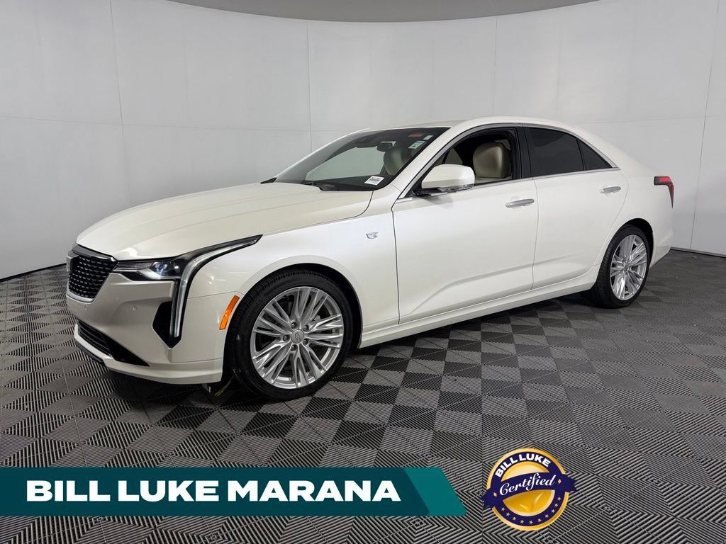 Used 2025 Cadillac CT4 Premium Luxury w/ Climate Package RWD image 1