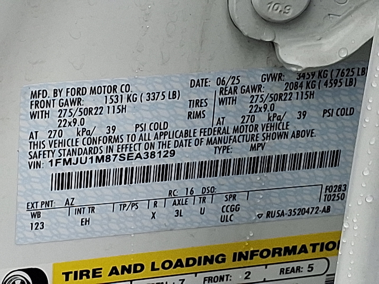 Used 2025 Ford Expedition Platinum w/ Driver's Package AWD/4WD image 28