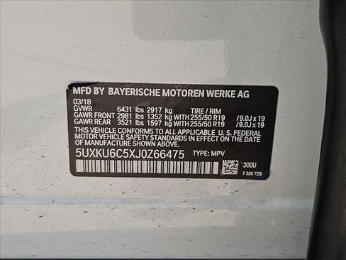 Used 2018 BMW X6 xDrive50i AWD/4WD image 22