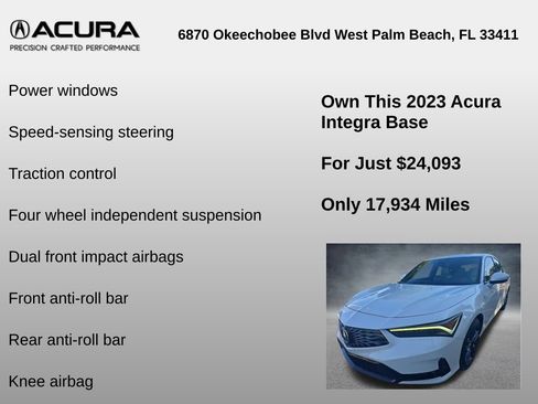 Used 2023 Acura Integra A-Spec image 30