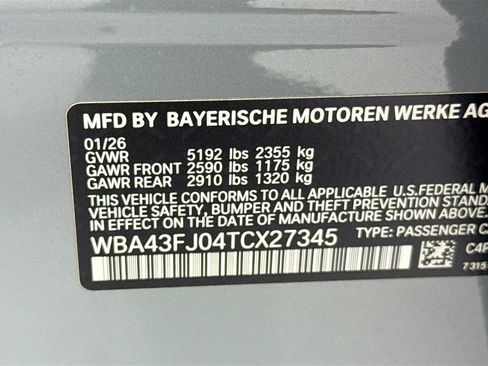 New 2026 BMW 530i w/ M Sport Package image 34
