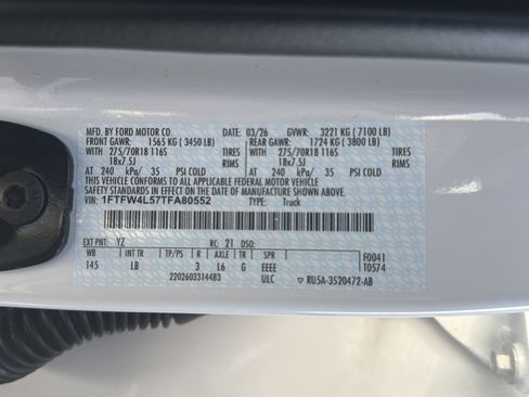 Used 2026 Ford F150 Tremor AWD/4WD image 36