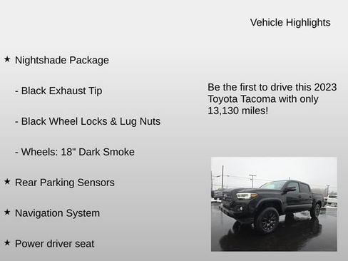 Used 2023 Toyota Tacoma Limited image 6