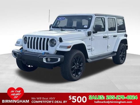 Used 2023 Jeep Wrangler Unlimited Sahara w/ Cold Weather Group AWD/4WD image 1