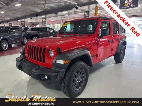 Certified 2024 Jeep Wrangler Sport S image 1