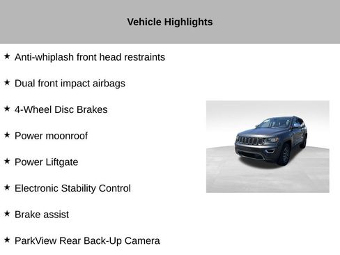 Used 2020 Jeep Grand Cherokee Limited AWD/4WD image 36