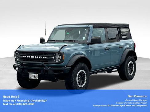 Used 2022 Ford Bronco Black Diamond w/ Sasquatch Package AWD/4WD image 1
