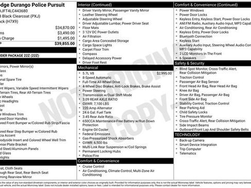 Used 2020 Dodge Durango AWD image 15