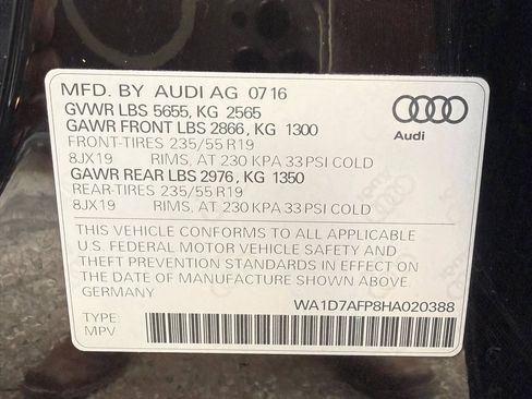 Used 2017 Audi Q5 3.0T Premium Plus w/ Technology Package AWD/4WD image 24