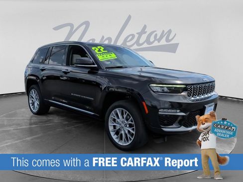 Used 2022 Jeep Grand Cherokee Summit AWD/4WD image 2