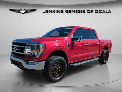 Used 2021 Ford F150 Lariat w/ Tow Technology Package image 1