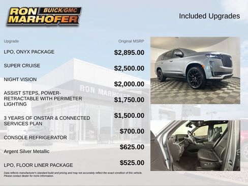 Used 2023 Cadillac Escalade Sport Platinum w/ LPO, ONYX Package AWD/4WD image 6