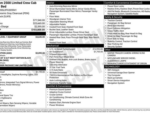New 2026 RAM 2500 Limited AWD/4WD image 9