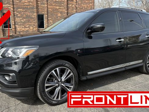 Used 2017 Nissan Pathfinder Platinum w/ Family Entertainment Package image 1