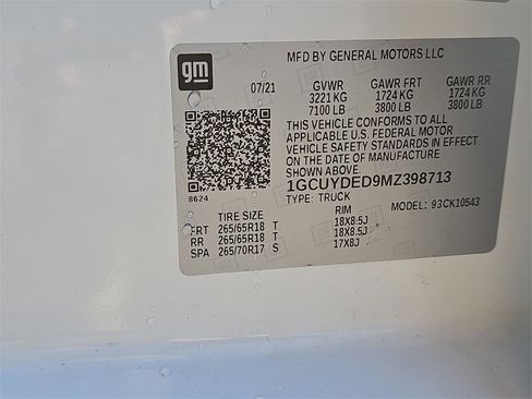 Used 2021 Chevrolet Silverado 1500 LT w/ Z71 Off-Road Package image 35