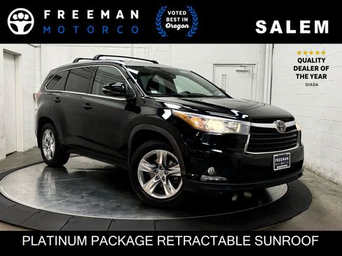 Used 2015 Toyota Highlander Limited Platinum AWD/4WD image 1