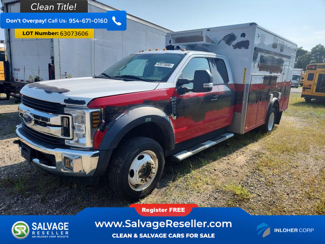 Used 2019 Ford F550 4x4 SuperCab Super Duty image 1
