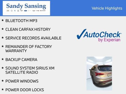 Used 2022 Hyundai Santa Fe SEL w/ Convenience Package image 6