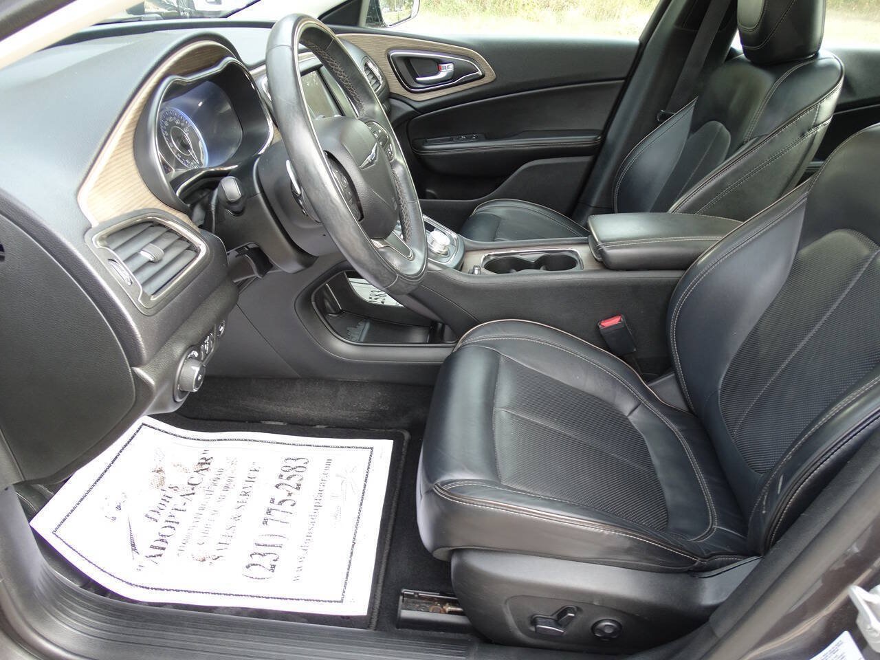 Used 2015 Chrysler 200 C w/ Safetytec Group FWD image 14