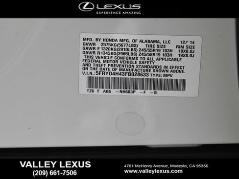 Used 2015 Acura MDX w/ Technology Package AWD/4WD image 13